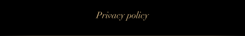 Privacy Policy